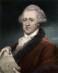 Porträtt av Sir Friedrich Wilhelm Herschel (1738-1822), brittisk tysk astronom och fysiker - Porträtt av William Herschel tyskfödd brittisk astronom av Anonymous Anonymous