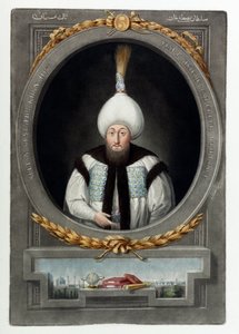 Porträtt av Sultan Mustafa III (1717-1774) (Mustafa, Moustapha) av Anonymous av Anonymous Anonymous