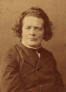 Porträtt av tonsättaren Anton Rubinstein (1829-1894), Anonym . Albumin foto. Privat samling av Anonymous Anonymous