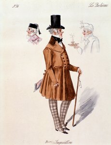 Porträtt av hyresvärden, från La boheme av Puccini (1892-1895) av Anonymous Anonymous