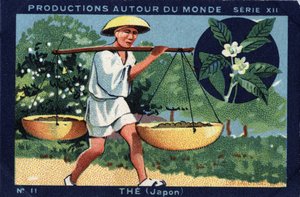 Produktioner runt om i världen: i Japan. 1933 kromolitografi i "" Joseph-Milliat Album"" av Anonymous Anonymous