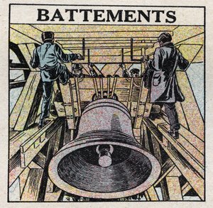 Ljudenergi: interferens av ljud som observeras när du lyssnar på takten från en humla. Anonym illustration från 1925. Privat samling. av Anonymous Anonymous