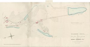 Talke - Clough Hall: litografi, nd [1751-1819] (tryck) av Anonymous Anonymous