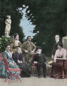 Den italienske kompositören Giuseppe Verdi (1813-1901) i Sant