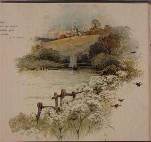 Strömmen, viktoriansk bokillustration av Anonymous Anonymous