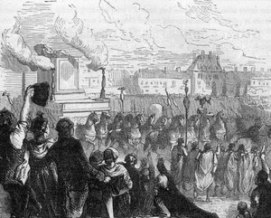 Översättning av askan från Voltaire till Pantheon 11 juli av Anonymous Anonymous