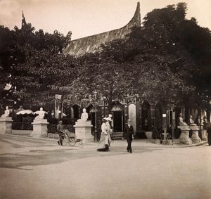 Universal Exposition of 1900 - Exposition Universelle de 1900 i Paris: The Neerlandaises Indies - privat samling av Anonymous Anonymous