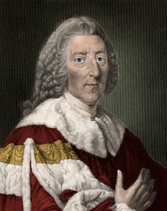 William Pitt den äldre (1708-1778), engelsk statsman - William Pitt den äldre 1:e earlen av Chatham av Anonymous Anonymous