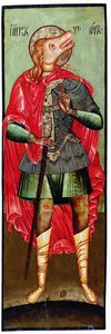 Den helige Christopher som cynocephaly, 1600-talet