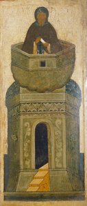 Saint Daniel Stylite. Från Deesis Range, 1500-talet