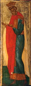Saint Vladimir av Kiev, tidigt 1400-tal. av Anonymous Russian icon painter