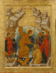 Nedstigningen till helvetet av Anonymous Russian icon painter