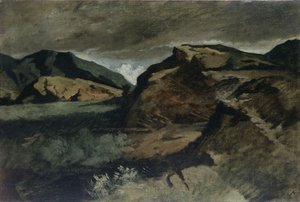 Heroiskt landskap av Anselm Feuerbach
