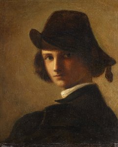 Självporträtt som pojke av Anselm Feuerbach