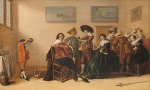 Glad sällskap i ett rum, 1633 av Anthonie Palamedesz