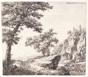 Flodlandskap av Anthonie Waterloo