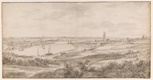 Utsikt över Rhenen från öster