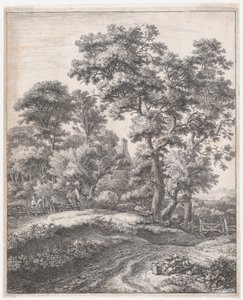 Mor och barn i vila, 1600-talet.