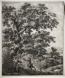 Pan och Syrinx. av Anthonie Waterloo