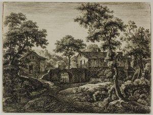 Den stora porten av Anthonie Waterloo