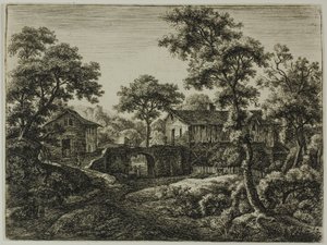Den stora porten av Anthonie Waterloo