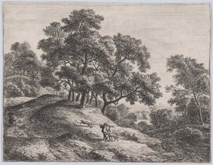 Kaninjägaren, 1600-talet. av Anthonie Waterloo