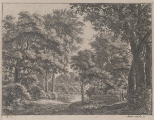 The Trimmed Groves, 1600-talet. av Anthonie Waterloo