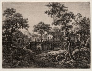 Tolv landskap (H.95-106): Porten av Anthonie Waterloo