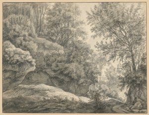 Skogsstudie av Anthonie Waterloo