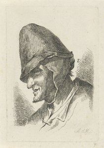 Man med hög hatt av Anthonie Willem Hendrik Nolthenius de Man