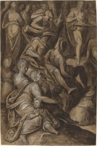 Sankt Johannes predikar av Anthonie van Blocklandt