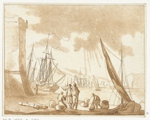 Utsikt över hamnen