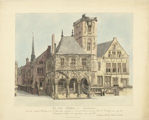 Gamla rådhuset i Amsterdam, 1641