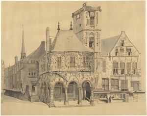 Gamla rådhuset i Amsterdam, 1641