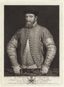 Porträtt av Sir Thomas Gresham av Anthonis van Dashorst Mor