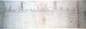 Brygge av Anthonis van den Wyngaerde