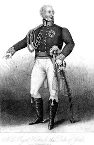 Hans kungliga höghet hertigen av York, c1800-talet.