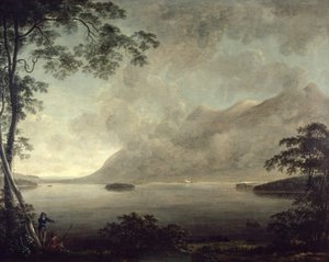 Utsikt över Derwentwater av Anthony Devis