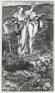 Amor Mundi av Anthony Frederick Augustus Sandys