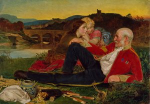 Hösten, c.1860-62 av Anthony Frederick Augustus Sandys
