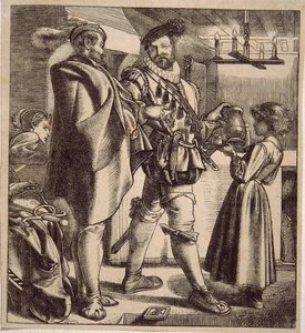 Jacques de Caumont (1558-1652) av Anthony Frederick Augustus Sandys