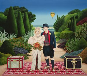 American Wedding, 2000 (akryl ombord)