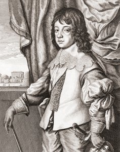 Kung Karl II av England som barn
