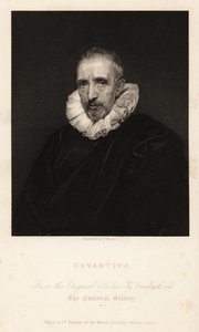 Porträtt av John Gaspar Gevartius eller Jan Caspar Gevaerts, juriskonsult i Antwerpen och filolog
