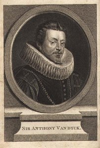 Sir Anthony van Dyck (1599-1641) (gravyr) av Anthony van (after) Dyck