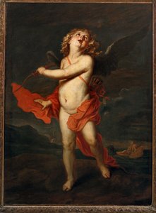 Amor (målning på duk) av Anthony van Dyck