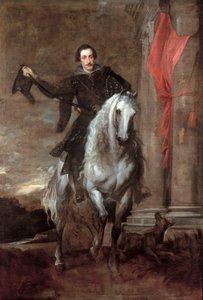 Anton Giulio Brignole-Sale på hästryggen av Anthony van Dyck