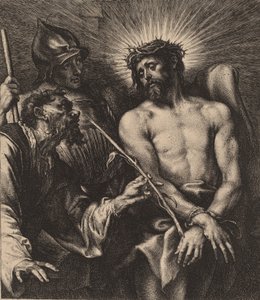 Kristus krönt med törnar, troligen 1630. av Anthony van Dyck