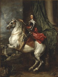 Ridsporträtt av Thomas Franciskus av Savojen, prins av Carignano av Anthony van Dyck