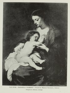 Madonna med barn av Anthony van Dyck